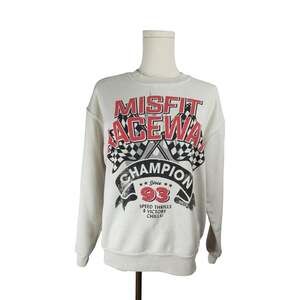 Wound Up Misfit Raceway Graphic Sweatshirt Size S (4-6)